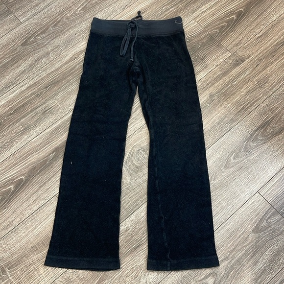 Hard Tail Black Pants with Tie waist - Large (Size 14) - Picture 1 of 2